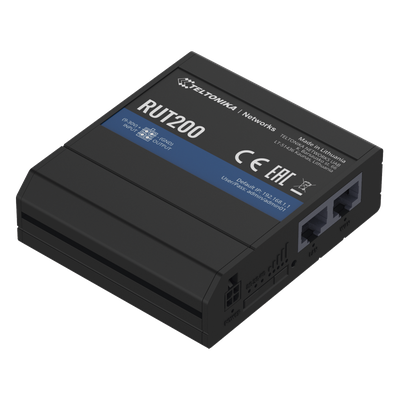 Router Industrial LTE 4G / 150 Mbps Cat 4 / 2 Puertos Ethernet / WiFi 2.4 GHz / Montaje DIN / -40°C a 75°C