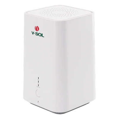 ONU DualMode GPON/EPON / Wi-Fi Doble Banda 2.4 y 5 GHz / Soporta MESH / 2 Puertos Gigabit / 1 Puerto PON SC/UPC / 1 puerto FXS / Hasta 1200 Mbps vía Wi-Fi