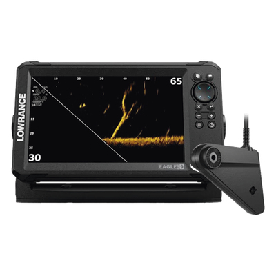 Eagle eye 9 ecosonda en pantalla horizontal IPS de 9 pulgadas, incluye transductor ojo de águila