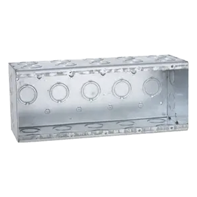 Caja Multigang de 5 Gangs/ Profundidad de 3-1/2 Pulgadas (8.89 cm)/ 29 Entradas de 1/2 - 3/4.