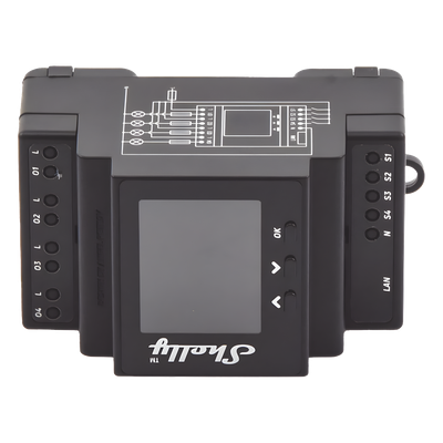 Relevador 40A inalámbrico WIFI y Ethernet / 4 canales inteligentes / 10A por canal, 110-230 V /montaje riel DIN