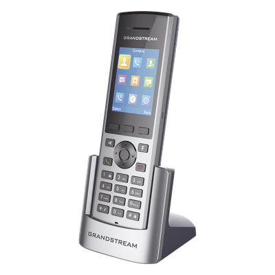Teléfono HD con tecnología DECT largo alcance, con pantalla a color LCD
