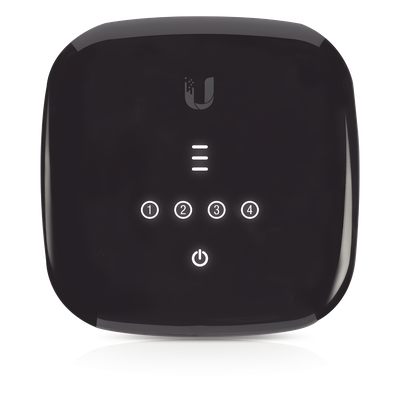 UFiber WiFi 802.11n GPON ONU, Unidad de red óptica con 1 puerto WAN GPON (SC/APC) + 4 puertos LAN Gigabit Ethernet