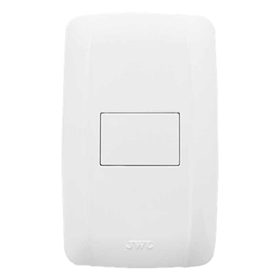 Placa ciega ABS para cajas eléctricas / instalación rápida y acabado limpio para interiores.