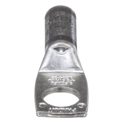 Zapata de compresión LCA4-38-L, para cal. 4 Awg, Barreno para tornillo prisionero de 3/8, 1 Pz