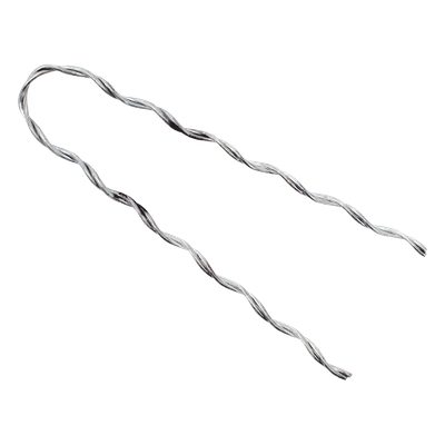 Remate Preformado para Fibra Óptica Mini Figura 8, Span 80 m, para mensajero de acero con diámetro Φ 1.6 mm - 1/16\"