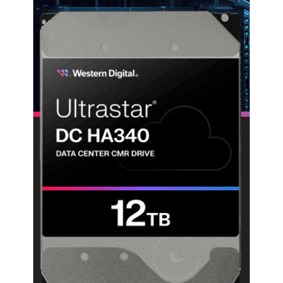 Disco Duro Empresarial WD Ultrastar DC HA340 12TB | SATA 6Gb/s | 7200 RPM | 3.5\"
