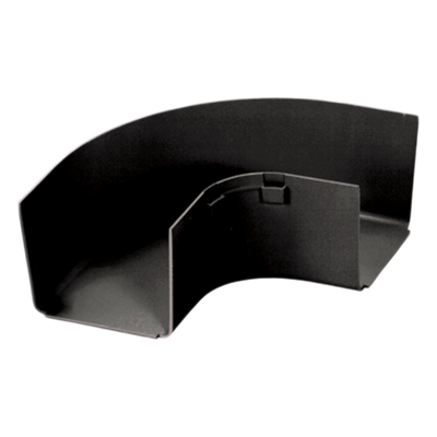Ángulo Recto a 90º Horizontal, Para Canaletas FiberRunner™ 4X4, Color Negro