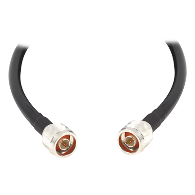 Jumper con Cable LP400 con Conectores N Macho / N Macho de 1.5 Metros (4.92 Pies).