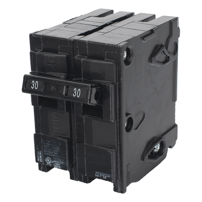 Interruptor automático enchufable tipo QP 2 polos, 30 amp