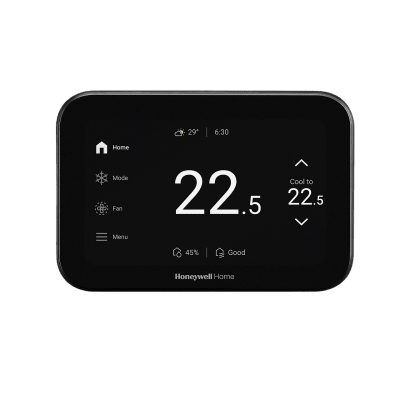 Termostato Inteligente ElitePRO / S1200 Smart Thermostat / Negro / Pantalla 5\" / 4H-2C Bomba Calor / 3H-3C Convencional / Control IAQ / Video Doorbell / Redlink+WiFi+Bluetooth+Matter