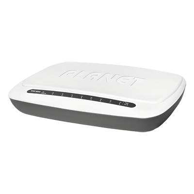 Switch No Administrable de Escritorio, 8 Puertos Fast Ethernet 10/100 Mbps