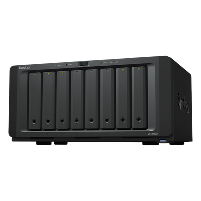 Servidor de Almacenamiento NAS Synology DiskStation DS1823xs+ | 8 Bahías | 144 TB Bruto | Expansión hasta 324 TB | 10GbE | RAID F1,0,1,5,6,10 | Caché SSD.