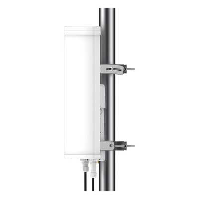 Antena sectorial de 90 grados, 18 dBi, 5.9-7.1 GHz, MU-MIMO 4x4, incluye kit de montaje para EPMP4600