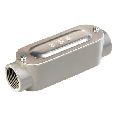 Caja Condulet tipo C de 1\" (25.4 mm) Incluye tapa y tornillos.