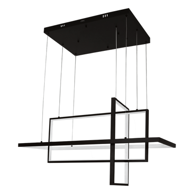 Lámpara de Techo LED / 100W / Luz Blanca 6500K, Neutra 4000K, Cálida 2700K / IP20 / Ángulo de Luz 120° / Aluminio y PC / Vida Útil 50,000h / Longitud de Cable Ajustable