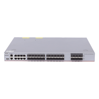 Switch Core Administrable Capa 3 con 8 puertos Gigabit, 24 SFP y 8 SFP+ Combo para fibra 10Gb, gestión gratuita desde la nube. (No Incluye Fuentes de Poder)