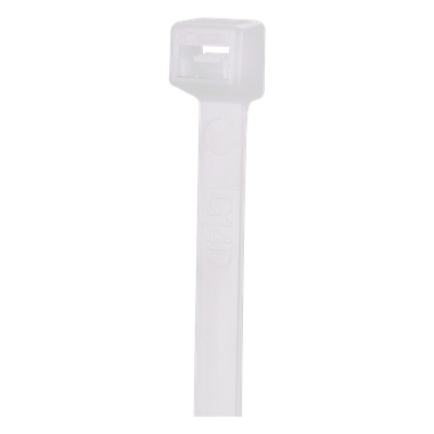 Cincho de Nylon 6.6 StrongHold™, 160mm largo x 2.5mm ancho, Color Natural, Plenum, Paquete de 100pz