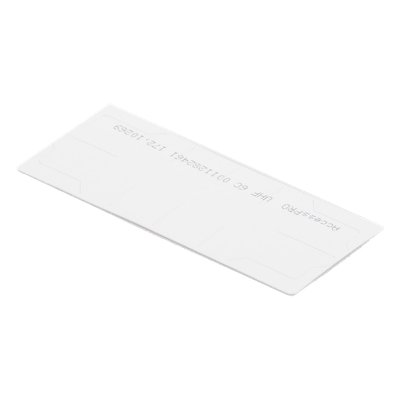 UHF TAG Adherible para Parabrisas EPC GEN 2 - Compatible con PRO12RF/PRO6RF