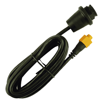 Cable adaptador Ethernet redondo color amarillo a RJ45 Macho