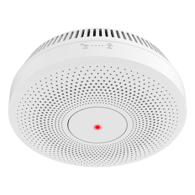 Detector de Humo Interlink / Doble Tecnología de Sensor de Luz / Alarma Auditiva 85dB / Batería de Litio 10 Años / Autoverificación/ Interconectable 30 Dispositivos