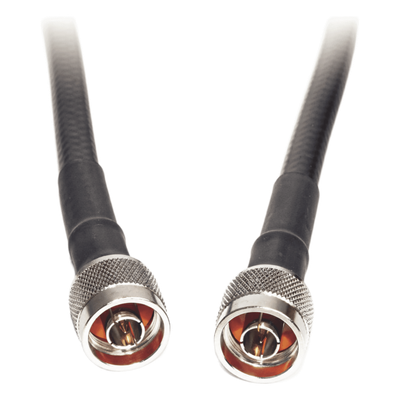 Jumper Coaxial con Cable Epcom405 | Conector N Macho en los Extremos | 30 Metros (98.43 Pies) de Longitud.