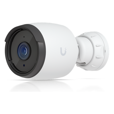 Cámara UniFi Protect G6 Bullet Color Blanco, PoE, 1.8\" 4K, AI Multi-TOPS, Visión Nocturna IR 30m, Protección IP66, Reconocimiento Facial y Placa, Montaje en Pared, Techo, Poste