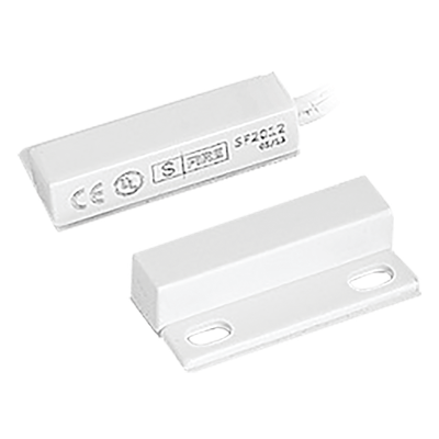 Contacto Magnético Ultra Compacto / GAP 29 mm (1.14 in) / Reed Switch NC / 12 VCC / Puertas y Ventanas
