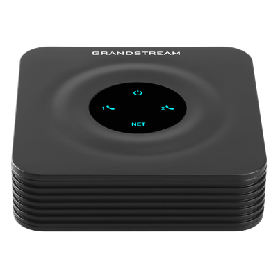 Adaptador de Teléfonos Analógicos ATA / 2 Puertos FXS / 2 Perfiles SIP / Ethernet 10/100 Mbps / Cifrado TLS y SRTP / Conferencia 3 Vías