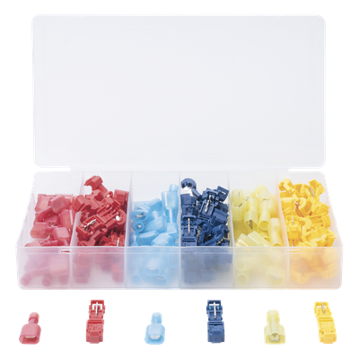 Kit de 60 Conectores para Cableado Eléctrico Tipo T-TAP / Conectores tipo Unión