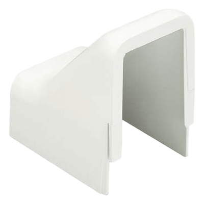 Conexión para techo falso/entrada, para uso con canaleta LD10, material ABS, Color Blanco