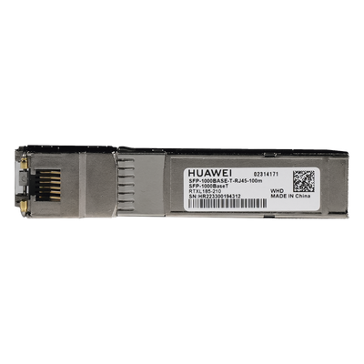 Transceptor de SFP a RJ45 / Negociación de 10/100/1000Mbps / Conector RJ45 / Distancia de hasta 100m