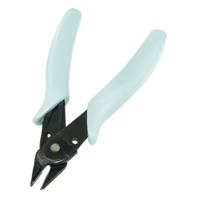 Pinza De Corte Micro de 5\" (125 mm). Acero c/mango Ergonómico de PVC. Uso Electrónico. Corte al Ras.
