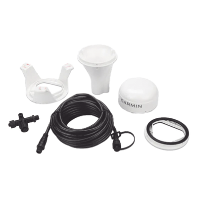 Antena Marina GPS 24xd / Conexión por medio de red NMEA 2000 / Peso 201 g / Cable 6 m / Rango de Temperatura -30 a 80 °C / Material Aleación de Plástico IPX7 / Alimentación 9-32 V CC / Precisión <