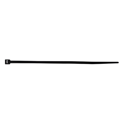 Cincho de nylon color negro, 2.5 x 100mm (100pzs) (4200-01001)