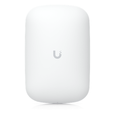 Extensor WiFi 6 UniFi / Hasta 5.3 Gbps Agregados / Doble Banda 2.4 y 5 GHz / MIMO 2x2 y 4x4 con Beamforming / Conexión Directa a Contacto Eléctrico / 300+ Clientes Concurrentes / Gestión UniFi Netw