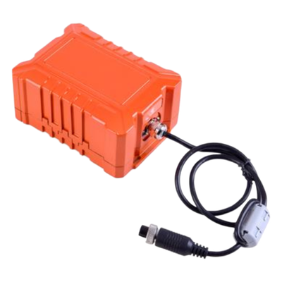 Caja de Almacenamiento Ignífuga para Grabador de Video Móvil / 64 GB / Resistencia al Fuego 15 min @ 1100 °C / Impermeable 24 h @ 100 m (328 ft) / Impacto 100 Gs @ 50 ms / Antiaplastamiento 100 KN