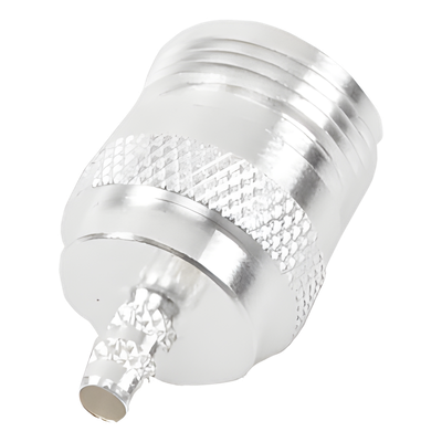 Conector N Hembra de anillo plegable para cables LP-195, LP-142, RG-142/U, LMR-195.