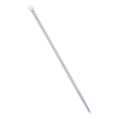 Cincho de plástico, Color Natural, 3.5 x 150 mm, Ideal para sujeción de cables (Bolsa con 100 piezas)