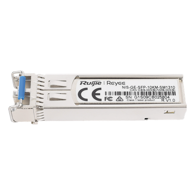 Transceptor SFP 1G / Monomodo 10 km (32808.4 ft) / 1310 nm / LC / Industrial -40 a 85 °C / DDM