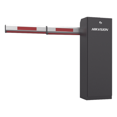 Barrera Vehicular IZQUIERDA / Brazo Incluido Ajustable de 2 a 4 mts / Apertura en 3 Segundos / Incluye Banda Protectora Antigolpe de Vehiculos / Protección IP54 / Compatible con Cualquier Control d