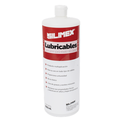 Lubricante Dieléctrico de Alta Eficiencia para Jalado de Cables Sin Daños / No es Tóxico y Compatible con Todo Tipo de Cable / Deslizamiento de Cables Seguro, Sin Fricción y Sin Riesgos / Presentac
