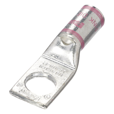 Zapata de compresión LCA1/0-12-X, para cal. 1/0 Awg, Barreno para tornillo prisionero de 1/2, 1 Pz