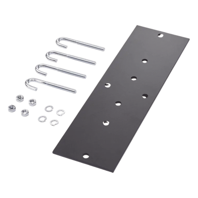 Kit de Conexión a Rack, Para Escalerillas de 12 y 6 in de Ancho, de Acero, Color Negro