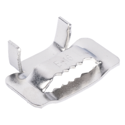 Hebillas PanSteel™ de Acero Inoxidable 201, Para Uso con Fleje ESW16T76-CR2 de 5/8, Paquete de 100pz