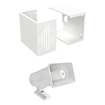Sirena de 2 tonos 30 W/ Sonido 118 dB / Gabinete IMP30V3 Incluido
