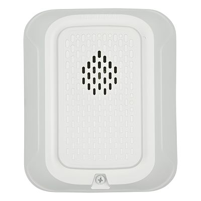 Sirena de pared para sistema de notificación de incendio, 12/24 Vcc automático, 88+ dB(A), Serie L