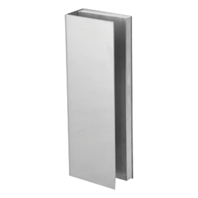 Montaje \"U\" para Puertas de Vidrio/ 3/4\" de Grosor/ Para Chapas Magnéticas de 1200 lbs./ Ajuste por Opresores