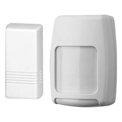 Kit de expansión inalámbrica con 7 contactos magnéticos y 3 detectores de movimiento PIR para panel de intrusión