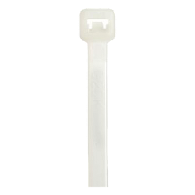 Cincho de Nylon 6.6 StrongHold™, 250mm largo x 4.8mm ancho, Color Natural, Plenum, Paquete de 100pz